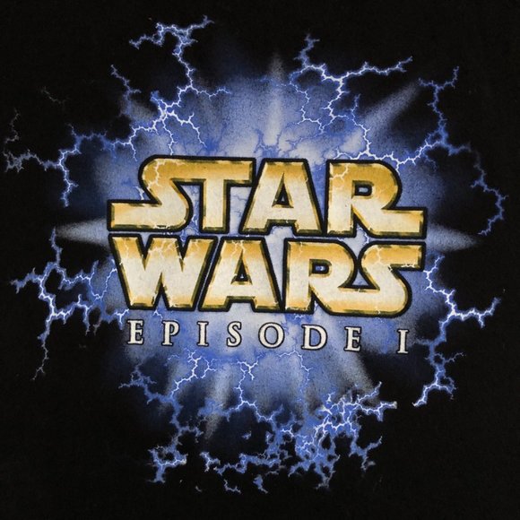 Vintage Bossini Star Wars t-shirt " Episode I" Size S - Picture 2 of 4